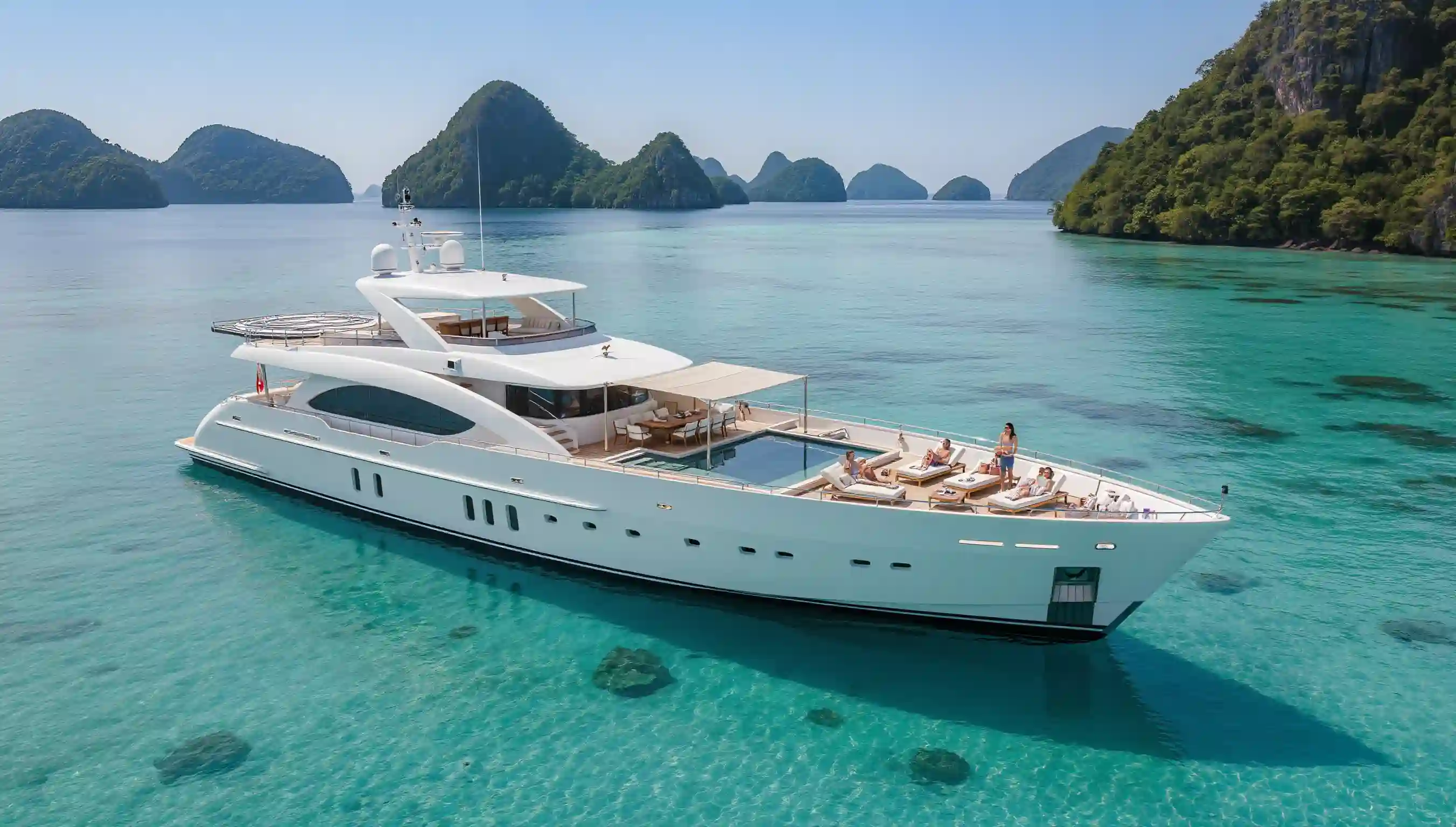  Luxury Yacht Experience in Raja Ampat