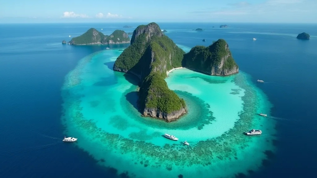 Reaching Wayag by Yacht Expedition